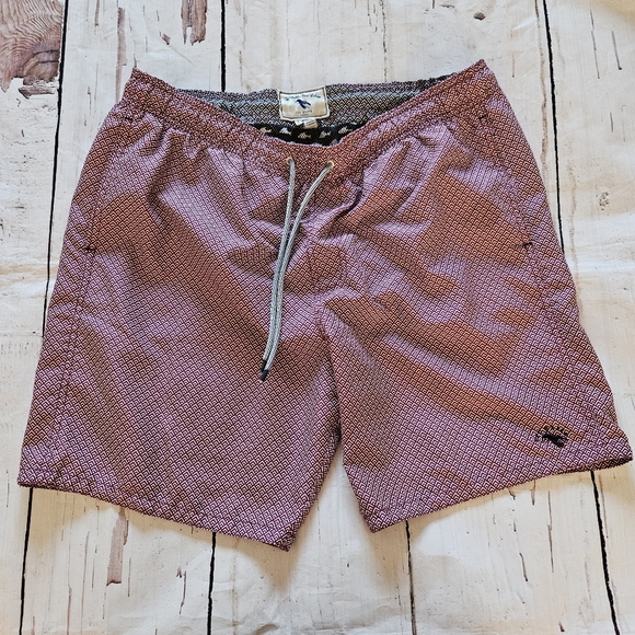 Ted Baker Swimsuit - Lobster Swim Trunks Size 4 - Picture 1 of 6